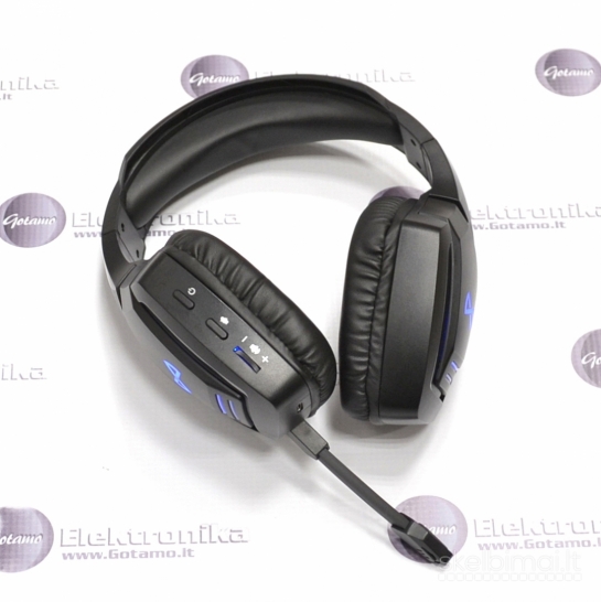 93 Žaidimams skirtos Bluetooth ausinės Forever su mikrofonu