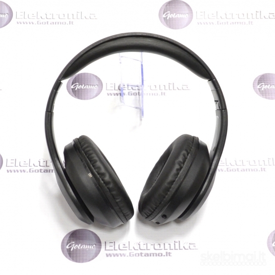 94 Bluetooth ausinės Setty su radijos funkcija juodos spalvos