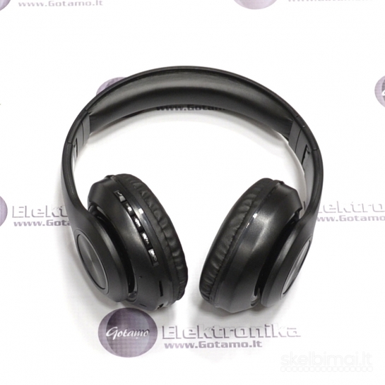94 Bluetooth ausinės Setty su radijos funkcija juodos spalvos