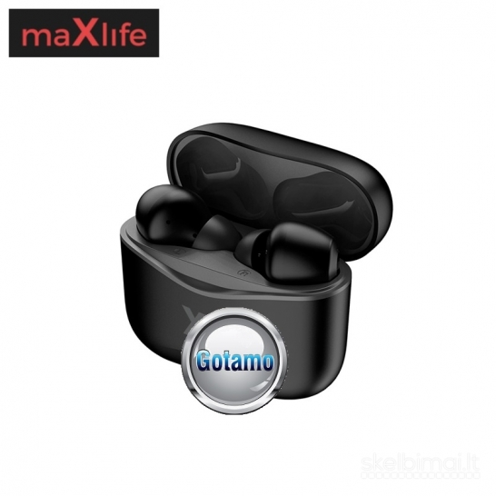 95 Bluetooth ausinės maXlife juodos spalvos WWW.GOTAMO.LT