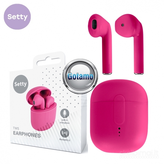 96 Bluetooth ausinės Setty TWS WWW.GOTAMO.LT