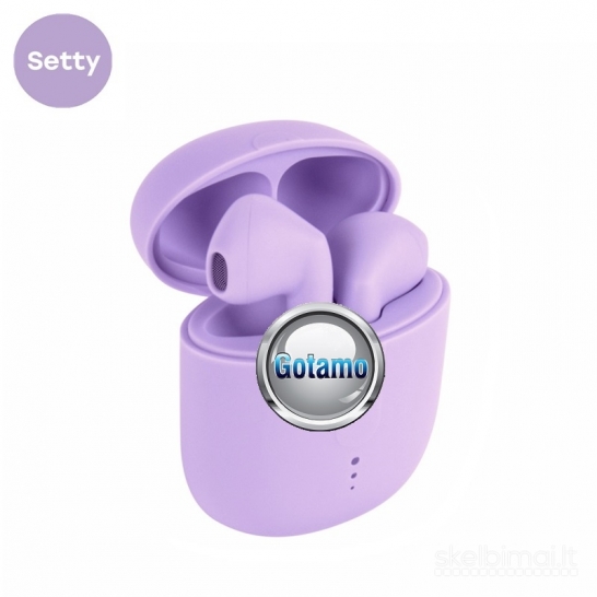 96 Bluetooth ausinės Setty TWS WWW.GOTAMO.LT
