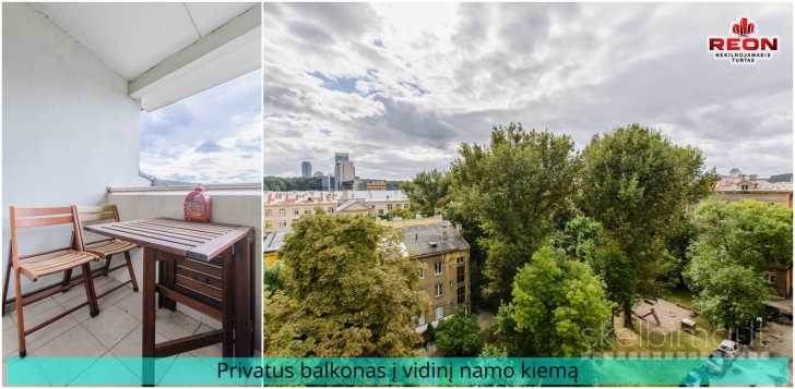 ERDVUS KETURIŲ KAMBARIŲ „NAMAS NAME“, VILNIAUS MIESTO CENTRE!