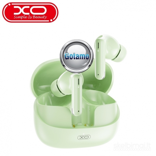 97 Bluetooth ausinės XO Star Dual-Mic mėtinės spalvos WWW.GOTAMO.LT