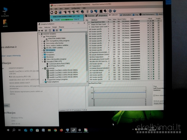 Lenovo ThinkCentre Edge 72 Small W-10 + - LCD 19'' ir yra dovanu