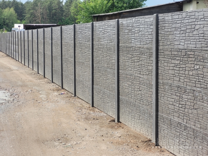 betonines tvoros vienpusės ir dvipusės