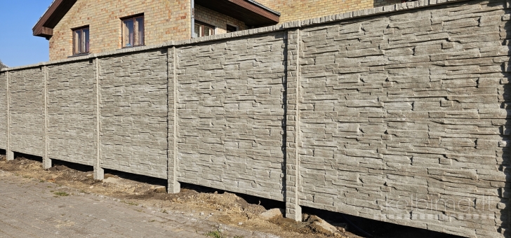 betonines tvoros vienpusės ir dvipusės