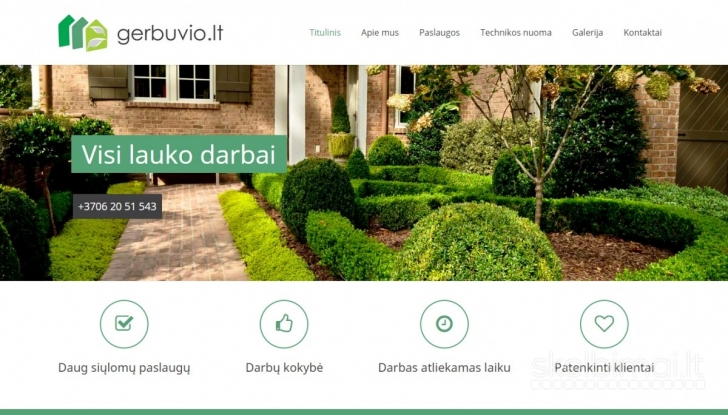 Svetainių kūrimas, maketavimas, reklama