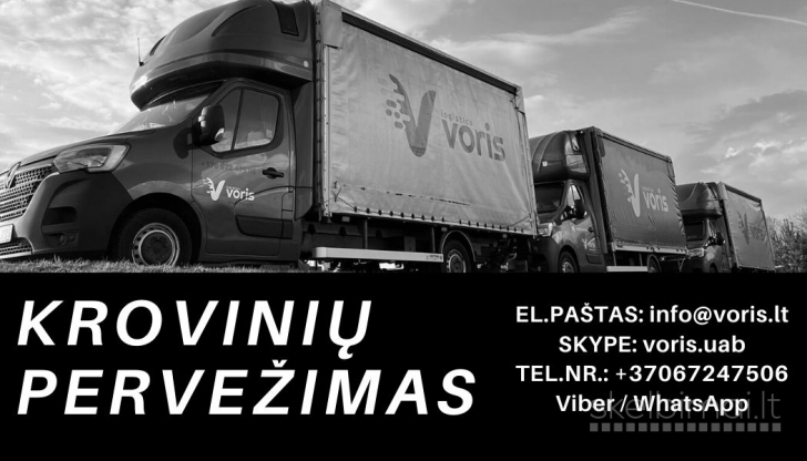 Skubūs krovinių pervežimai Danija -Lietuva www.voris.lt