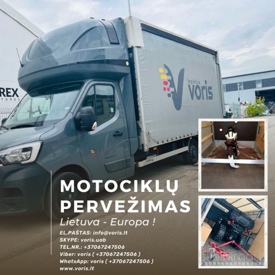 LIETUVA-DANIJA Skubūs pervežimai – greitas pristatymas www.voris.lt 
