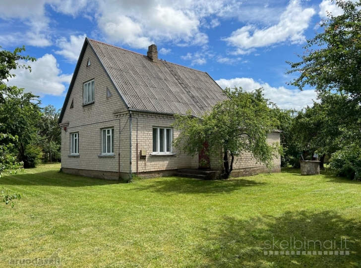 Anykščių r. sav., Rukiškio k., Rukiškio g., mūrinis namas 