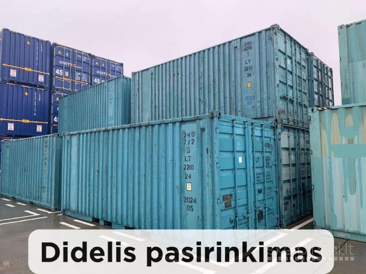 Akcija Jūriniai Konteineriai / Jūrinis Konteineris