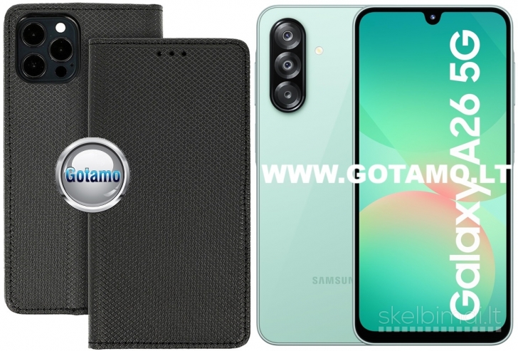 105 Re-Grid dėklai Samsung Galaxy A26 telefonui WWW.GOTAMO.LT
