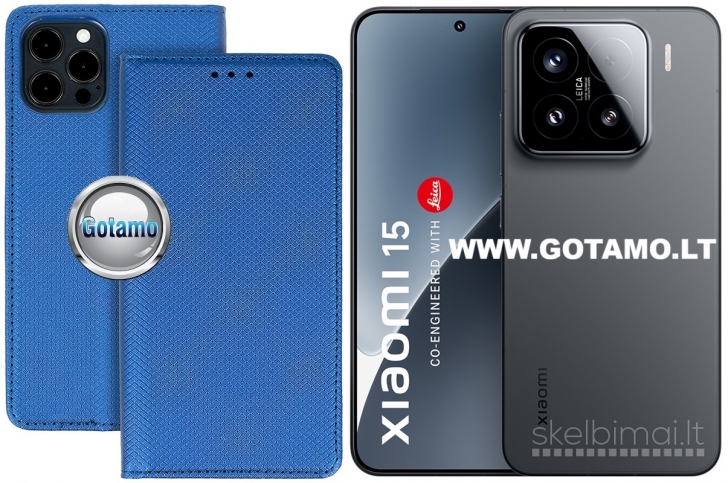 107 Re-Grid dėklai Xiaomi 15 telefonui WWW.GOTAMO.LT