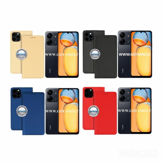 108 Re-Grid dėklai  Xiaomi Redmi 13C, Xiaomi Poco C65 telefonams WWW.GOTAMO.LT