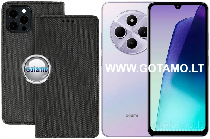 109 Re-Grid dėklai Xiaomi Redmi 14C, Xiaomi Redmi A4, Xiaomi Poco C75 telefonams