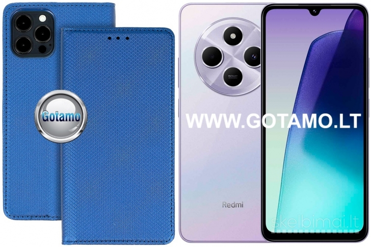 109 Re-Grid dėklai Xiaomi Redmi 14C, Xiaomi Redmi A4, Xiaomi Poco C75 telefonams