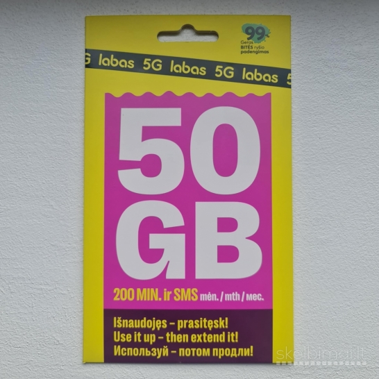 Telefono numeriai lengvai įsimenami