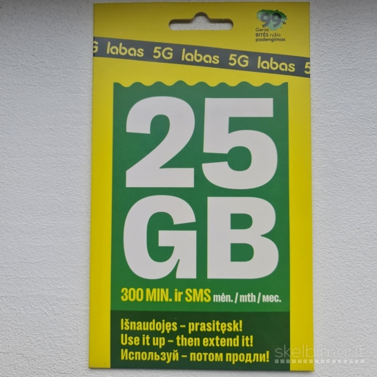 Telefono numeriai lengvai įsimenami