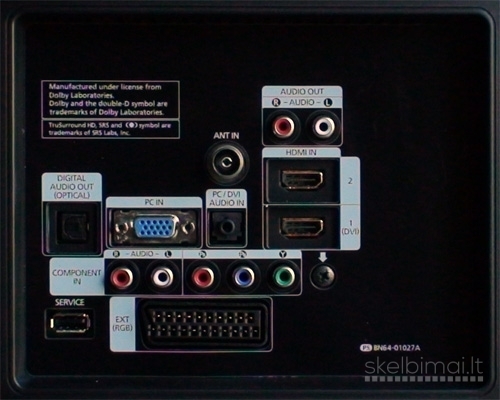 Samsung 32” HD Ready LCD televizorius