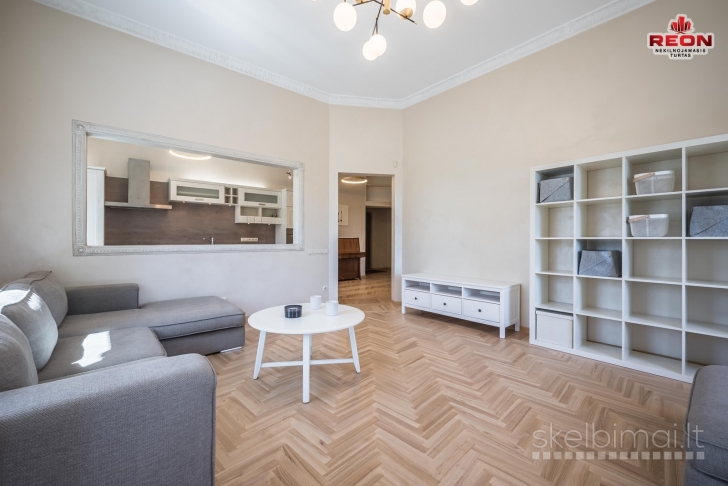 IŠNUOMOJAMAS IŠSKIRTINIS, ERDVUS 2 KAMBARIŲ BUTAS SENAMIESTYJE! 