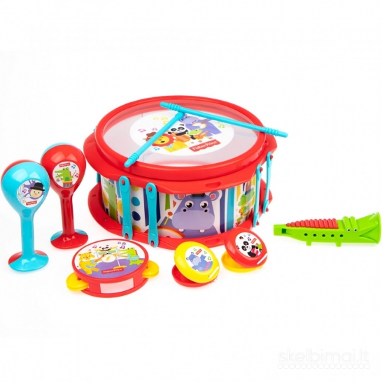 Fisher Price būgnų komplektas vaikams