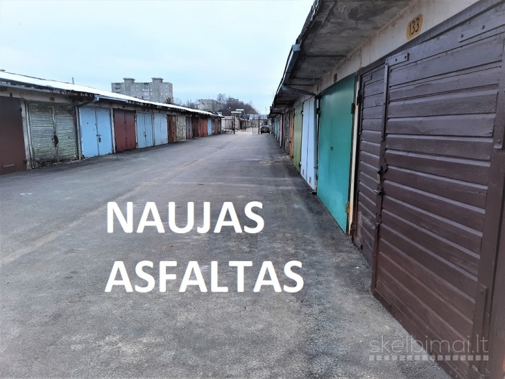 Atnaujinto GARAŽO NUOMA ISLANDIJOS pl., KAUNAS (elektra, vanduo)