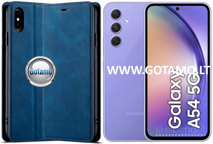 117 Galant magnetiniai dėklai Samsung Galaxy A54 telefonui WWW.GOTAMO.LT