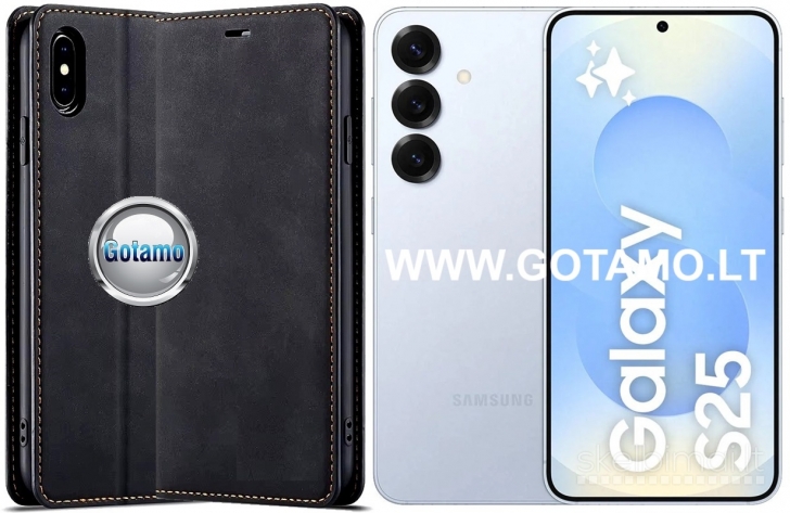 118 Galant magnetiniai dėklai Samsung Galaxy S25 telefonui WWW.GOTAMO.LT