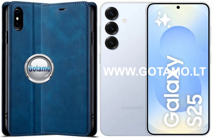 118 Galant magnetiniai dėklai Samsung Galaxy S25 telefonui WWW.GOTAMO.LT