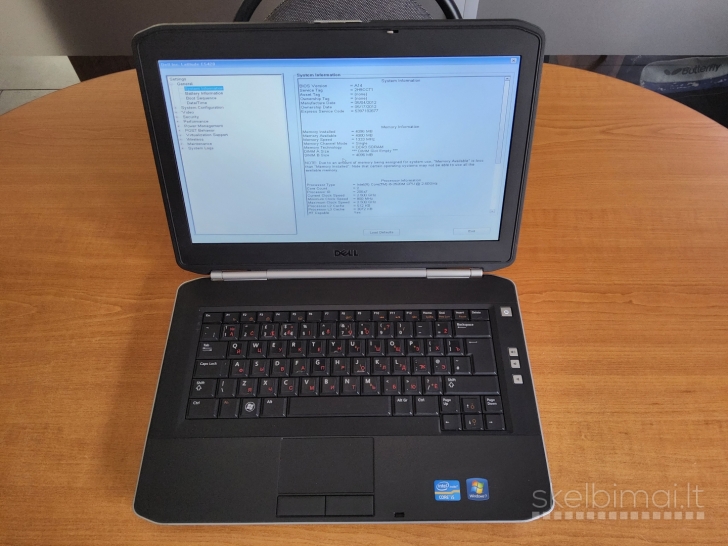 Dell Latitude E5420 i5, 14", ram 4gb, hdd 250gb
