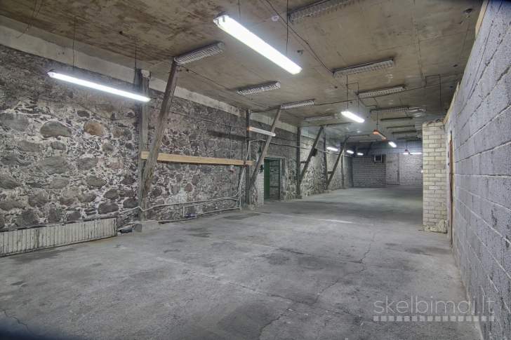 Išnuomojamos labai pigiai 245,47 m² patalpos gamybai arba sandėliavimui