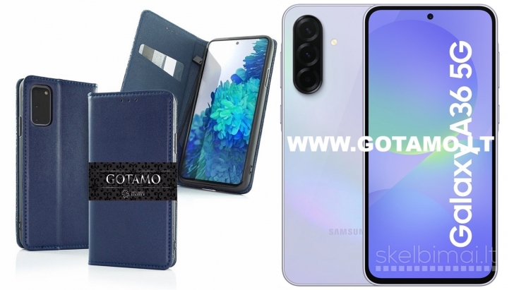 123 Gotamo Vintage natūralios odos dėklai Samsung Galaxy A36 WWW.GOTAMO.LT