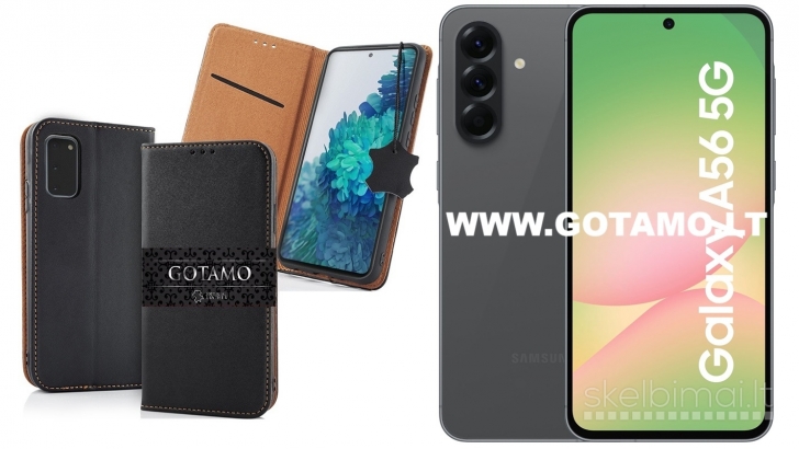 124 Gotamo Vintage natūralios odos dėklai Samsung Galaxy A56 WWW.GOTAMO.LT