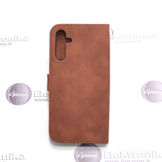 128 Diary-S veliūriniai dėklai Samsung Galaxy A15 telefonams WWW.GOTAMO.LT
