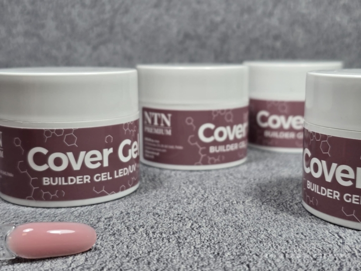 Gelis nagų priauginimui Ntn Cover Gel 50g
