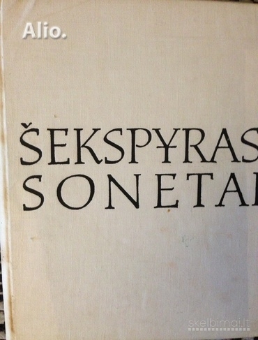 W. Šekspyras. Sonetai