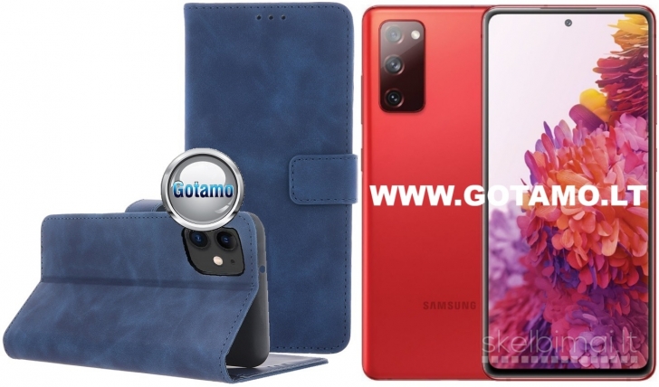 135 Diary-S veliūriniai dėklai Samsung Galaxy S20 FE telefonui WWW.GOTAMO.LT