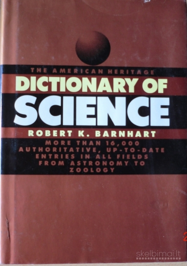 Dictionary of science. Mokslo žodynas. 