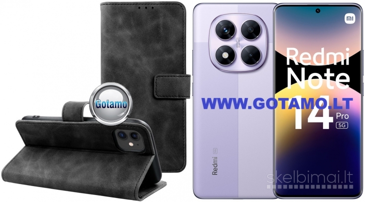138 Diary-S veliūriniai dėklai Xiaomi Redmi Note 14 Pro 5G, Xiaomi Poco X7