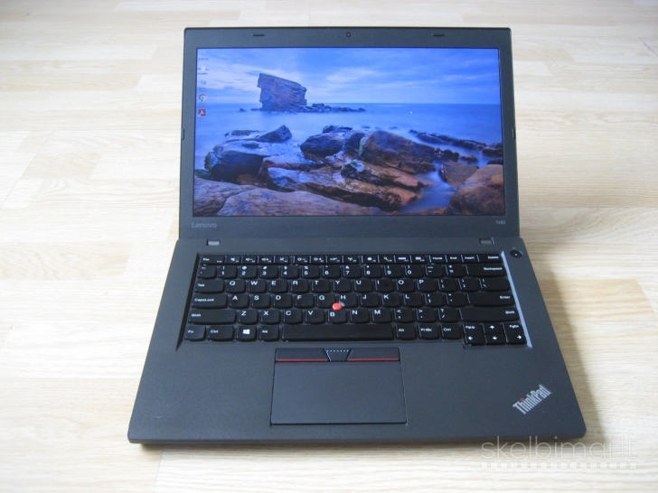 Lenovo T460 FHD IPS/ i5 3.00ghz/ 2 baterijos/ SSD