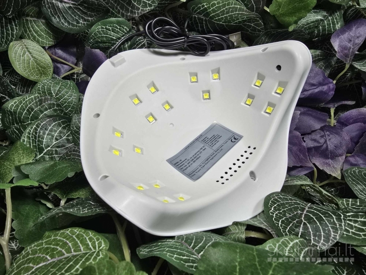 Nagų lempa LED/UV Allelux X3, 54w