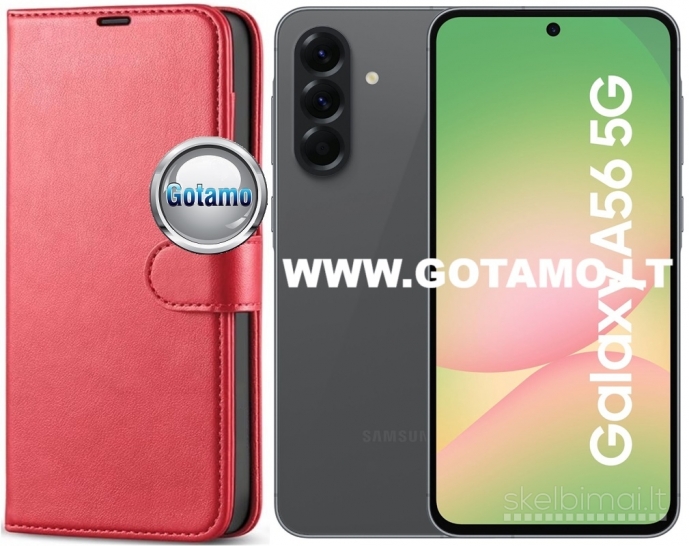 143 Diary Mate dėklai Samsung Galaxy A56 telefonui WWW.GOTAMO.LT
