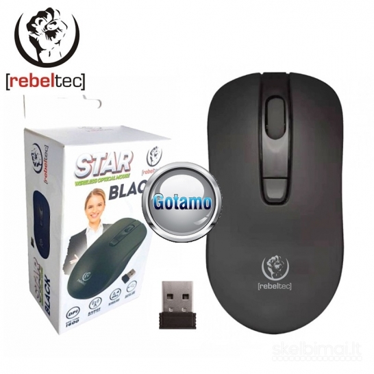 147 Bevielės pelės RebelTec Star WWW.GOTAMO.LT