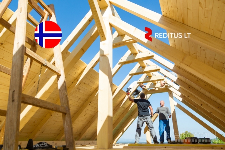 Plataus profilio statybininkas – darbas Norvegijoje (1972)