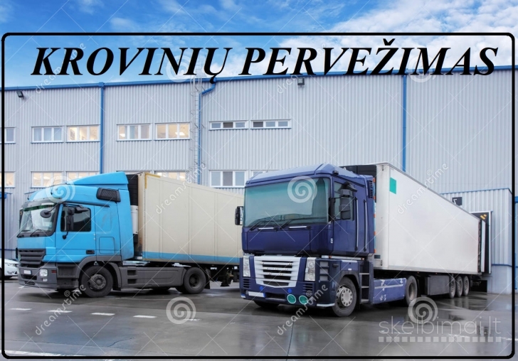 Greiti ir patikimi krovinių pervežimai Lietuva – Europa