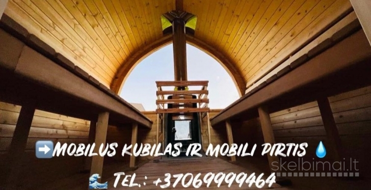 Atsipalaiduokite bet kur – nuomokite mobilų pirtį ir kubilą Alytaus rajonas