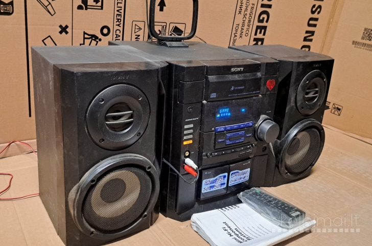 Sony muzikinis centras su dokumentais 