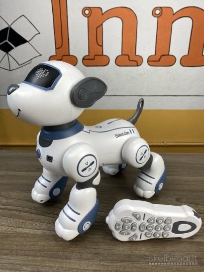 Naujas Robotas šuo vaikams išmanus AI augintis žaislas interaktyvus