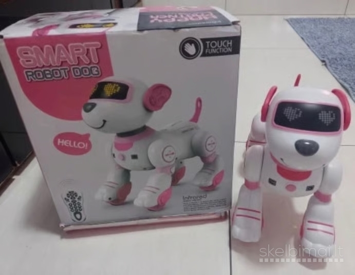 Naujas Robotas šuo vaikams išmanus AI augintis žaislas interaktyvus